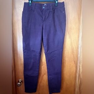 St. John’s Bay size 10 dark purple skinny leg 5 pocket pants jeans